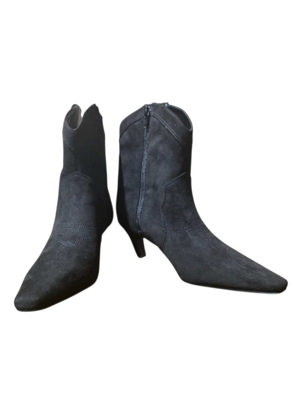 INC International Concepts Black Heeled Boots